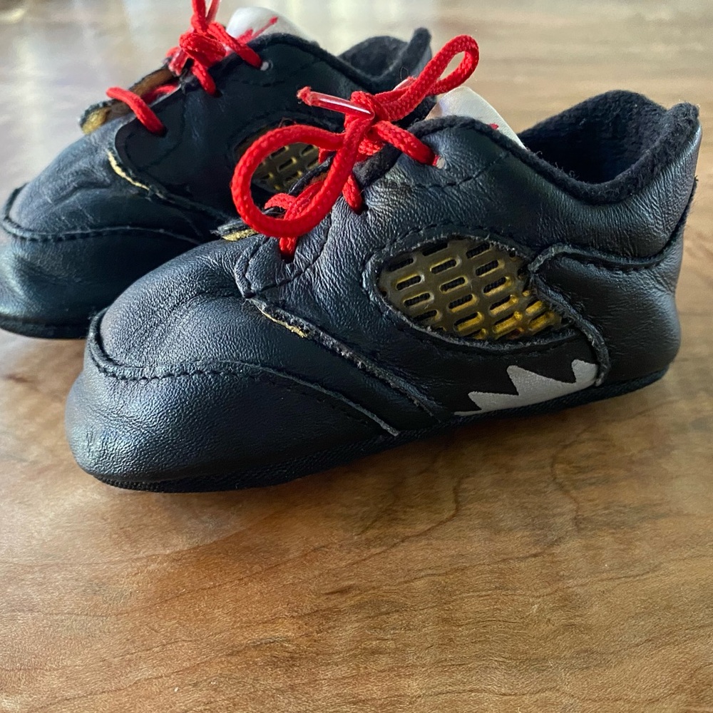 Nike Air Jordan V5 1989/1990 Baby Crib Shoes Excellent Condition